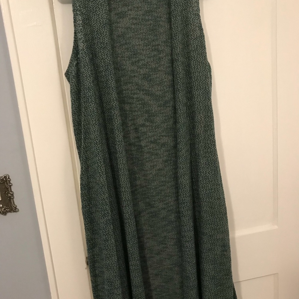 Lularoe Green and cream Joy size L
